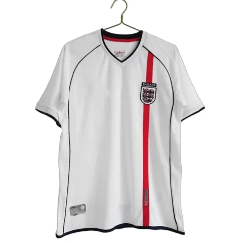 02 season England home Retro Fan version