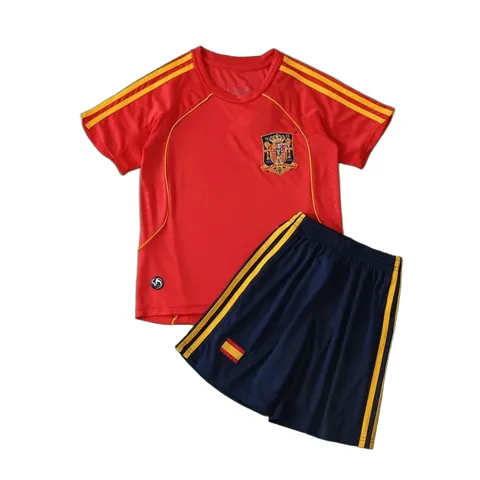 2008 season Spain home Kids kit